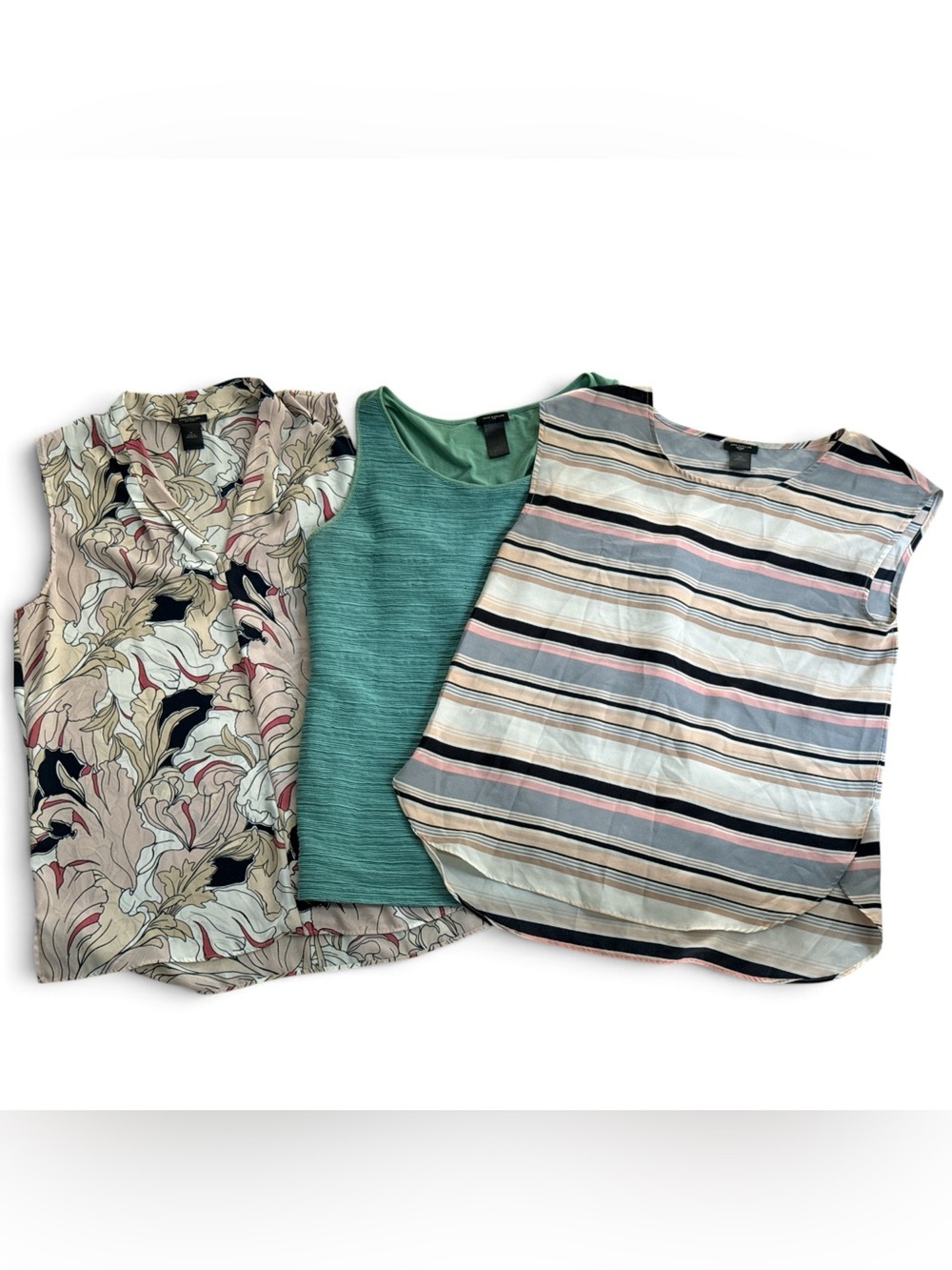 Ann Taylor Sleeveless Top Bundle – Size Medium – Cardigan & Blazer Ready